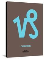 Capricorn Zodiac Sign Blue-NaxArt-Stretched Canvas