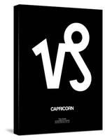 Capricorn Zodiac Sign White-NaxArt-Stretched Canvas