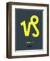 Capricorn Zodiac Sign Yellow-NaxArt-Framed Art Print