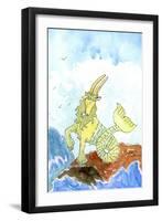 Capricorn-Jennifer Zsolt-Framed Giclee Print