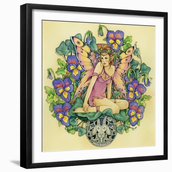 Capricorn-Linda Ravenscroft-Framed Giclee Print