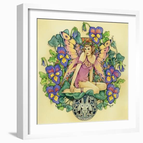 Capricorn-Linda Ravenscroft-Framed Giclee Print