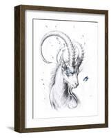 Capricorn-JoJoesArt-Framed Giclee Print