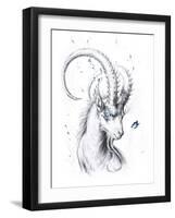 Capricorn-JoJoesArt-Framed Giclee Print