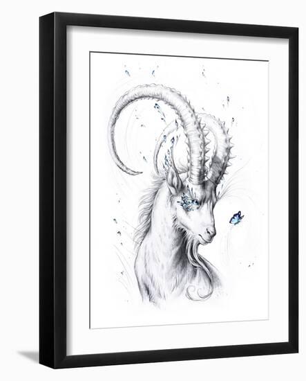 Capricorn-JoJoesArt-Framed Giclee Print