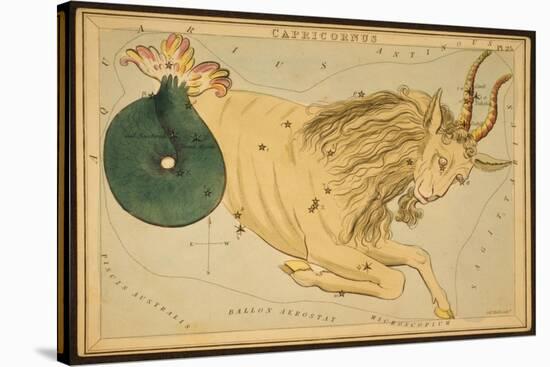 Capricornus Constellation, Zodiac Sign, 1825-Science Source-Stretched Canvas