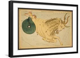 Capricornus Constellation, Zodiac Sign, 1825-Science Source-Framed Giclee Print