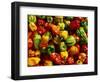 Capsicums at Brixton Market, Brixton, London, England-Neil Setchfield-Framed Photographic Print