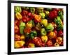 Capsicums at Brixton Market, Brixton, London, England-Neil Setchfield-Framed Photographic Print