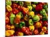 Capsicums at Brixton Market, Brixton, London, England-Neil Setchfield-Mounted Photographic Print