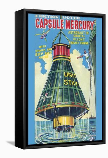 Capsule Mercury-null-Framed Stretched Canvas