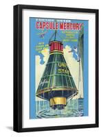 Capsule Mercury-null-Framed Art Print