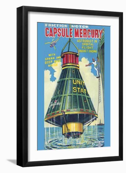 Capsule Mercury-null-Framed Art Print