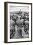 Capt. Bill Carpenter and Members of the 101st Airborne at Outdoor Catholic Mass, Vietnam, 1966-Larry Burrows-Framed Photographic Print