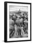 Capt. Bill Carpenter and Members of the 101st Airborne at Outdoor Catholic Mass, Vietnam, 1966-Larry Burrows-Framed Photographic Print