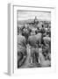 Capt. Bill Carpenter and Members of the 101st Airborne at Outdoor Catholic Mass, Vietnam, 1966-Larry Burrows-Framed Photographic Print