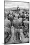 Capt. Bill Carpenter and Members of the 101st Airborne at Outdoor Catholic Mass, Vietnam, 1966-Larry Burrows-Mounted Photographic Print