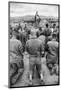 Capt. Bill Carpenter and Members of the 101st Airborne at Outdoor Catholic Mass, Vietnam, 1966-Larry Burrows-Mounted Premium Photographic Print