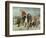 Capt Cook Landing at Botany Bay-Emanuel Phillips Fox-Framed Premium Giclee Print