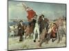 Capt Cook Landing at Botany Bay-Emanuel Phillips Fox-Mounted Premium Giclee Print