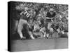 Capt. of Army Team Peter Dawkins, During Army Vs. Notre Dame Football Game-null-Stretched Canvas