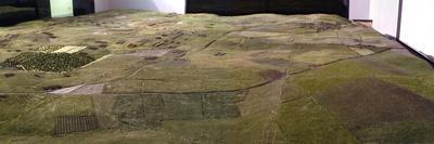 Diorama of the Battle of Waterloo Showing Troops Positioned as at 19.45 Hrs on 18th June, 1815…-Capt. William Siborne-Framed Stretched Canvas