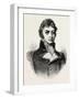 Captain (Afterwards Sir Philip) Broke. (From a Portrait Published in 1815.) His Most Notable Accomp-null-Framed Giclee Print