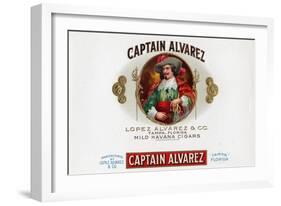 Captain Alvarez-Art Of The Cigar-Framed Giclee Print