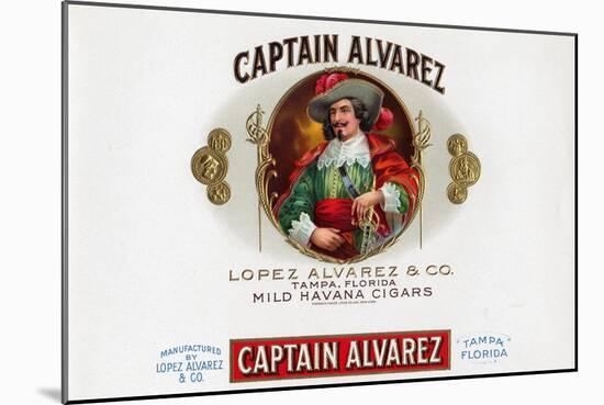 Captain Alvarez-Art Of The Cigar-Mounted Giclee Print