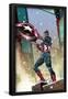 Captain America #11 Cover: Captain America-Carlos Pacheco-Framed Poster