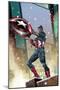 Captain America #11 Cover: Captain America-Carlos Pacheco-Mounted Poster