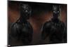 Captain America: Civil War - Black Panther-null-Mounted Poster