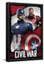 Captain America: Civil War - Captain America Vs Iron Man. Choose a Side-null-Framed Poster