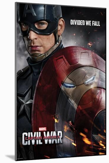 Captain America: Civil War - Captain America Vs Iron Man. Choose a Side-null-Mounted Poster