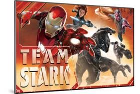 Captain America: Civil War - Team Stark, Team Iron Man-null-Mounted Poster