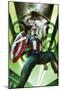 Captain America: Hail Hydra No.1 Cover: Captain America Posing with a Shield-Adi Granov-Mounted Poster