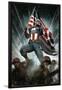 Captain America: Living Legend #1 Cover: Captain America-Adi Granov-Lamina Framed Poster
