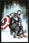 Captain America: Living Legend #2 Cover: Captain America-Adi Granov-Lamina Framed Poster