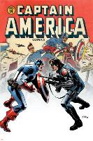 Captain America No.14 Cover: Captain America and Bucky-Steve Epting-Lamina Framed Poster