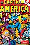 Captain America No.16 Cover: Captain America, Red Skull and Bucky Fighting-Al Avison-Lamina Framed Poster