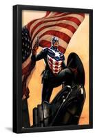 Captain America No.34 Cover: Captain America-Steve Epting-Framed Poster