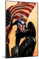 Captain America No.34 Cover: Captain America-Steve Epting-Mounted Poster