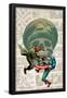 Captain America: The 1940s Newspaper Strip No.3 Cover: Red Skull Fighting Captain America-Butch Guice-Framed Poster