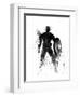 Captain America Watercolor I-Jack Hunter-Framed Art Print