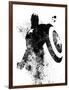 Captain America Watercolor V-Jack Hunter-Framed Art Print