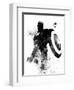 Captain America Watercolor V-Jack Hunter-Framed Art Print