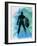 Captain America Watercolor-Jack Hunter-Framed Art Print