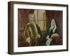 Captain and Mrs. Johannes Schuyler, C.1725-35-John Watson-Framed Giclee Print