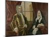 Captain and Mrs. Johannes Schuyler, C.1725-35-John Watson-Mounted Giclee Print