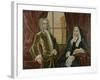 Captain and Mrs. Johannes Schuyler, C.1725-35-John Watson-Framed Giclee Print